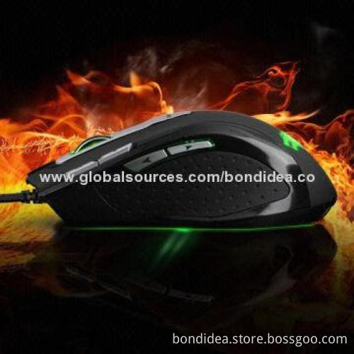 Stylish Gaming Mouse with 5,000dpi High-resolution, Sized 124.6*75*42.5mm